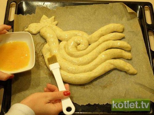 Jak zrobic chleb w kształcie koguta