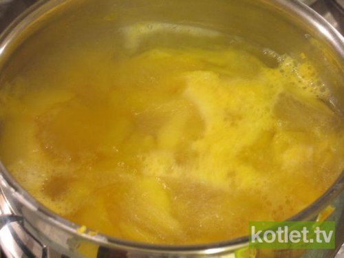 Zupa dyniowa na słodko - przygotowanie