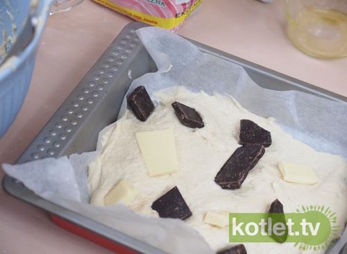 Ciasto jogurtowo-czekoladowe przygotowanie