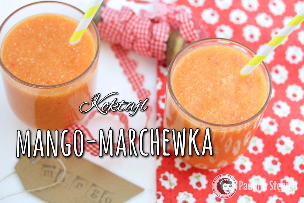 Koktajl mango-marchewka